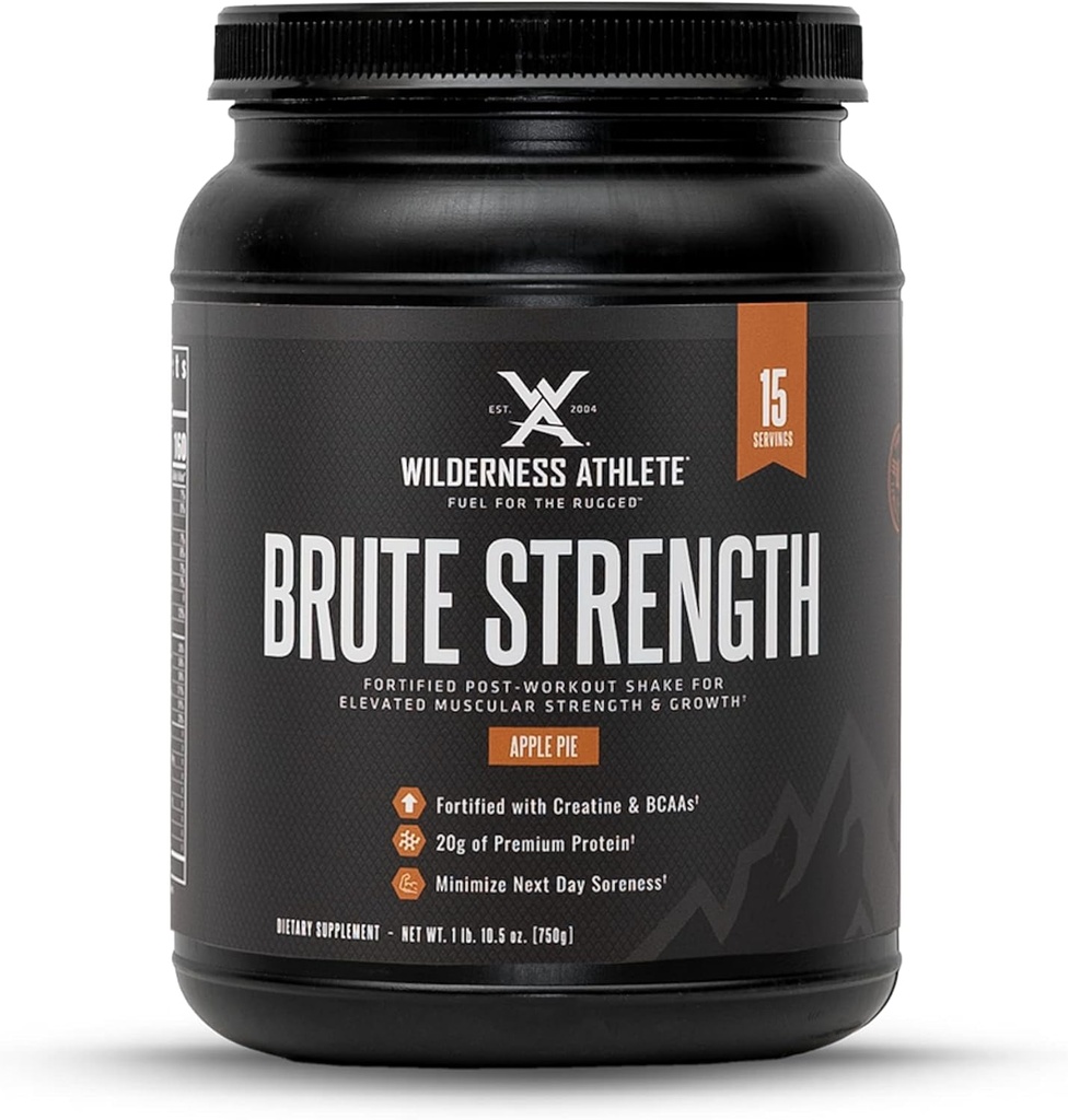 Athlète sauvage - Brute Strength BCAA Post Workout (en anglais seulement) BCAA Creatine Workout Powder - Premium Post Workout Recovery Drink (en anglais seulement)