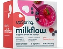 UpSpring Milchfluss Elektrolyt Breastfeed-Ergänzungsgetränk Mischung mit Fenugreek | Berry Flavor | Lactation Supplement zur Unterstützung Brustmilchversorgung & Restore Elektrolyte | 16 Getränkemischungen