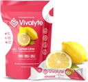 Poudre d'électrolyte Pas de sucre Stevia Sweetened 100% Natural Hydratation Packets - 20 Count