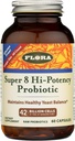 Flora - Super 8 Hi Potency Probiotics 60 Count - Gesunde Hefe Balance & Digestive Health - für Männer & Frauen - 42 Billion CFU, Rohe, Glutenfrei - Bis zu 2 Monate Versorgung