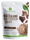 Geweihfarmen - 100% Gras Fed Neuseeland Whey Protein Isolate, Schokoladengeschmack, 2 lbs - Rein und sauber, 4 Inhaltsstoffe, Köstlich, Kaltverarbeitet