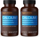 Amazon Elements Calcium Plus Vitamin D2, 65 Tabletten (2 Monate Versorgung) (Packaging Mai Vary) (Pack von 2)