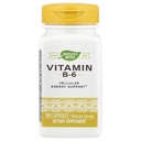 Nature's Way Vitamin B-6 Supplement, Cellular Energy Support*, 50mg pro Servierung, 100 Kapseln