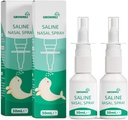 GROWNSY Baby Saline Nasenspray, 2 PCS Natürliches Nasenspray mit Xylitol, nicht-alkoholisch, Instant Relief von Nasal Congestion und tägliche Pflege