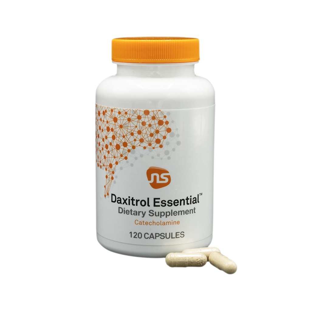 NeuroScience Nahrungsergänzungsmittel für Frauen und Männer mit 5 HTP, Huperzine A, Green Tea Extract &amp; More - Daxitrol Essential - Helfen Sie den Gefühlen von Satiety & Manage Cravings (120 Kapseln)