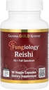 California Gold Nutrition Reishi (Ganoderma lucidum), Full Spectrum, Certified Organic, 90 Veggie Kapseln (600 mg pro Veggie Kapsel)