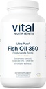 Nutriments vitaux Ultra Pure® Huile de poisson 350' Soutient la santé du coeur, du cerveau et de l'immuno* EPA et DHA Omega-3 Acid Fatty.