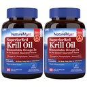Antarktis Krill Öl 1000 mg Softgels, Krill Oil Omega-3s, EPA, DHA, Astaxanthin & Phospholipide, Herzgesundheit, 120 Softgels, Non-GMO, No Gluten, Made in USA