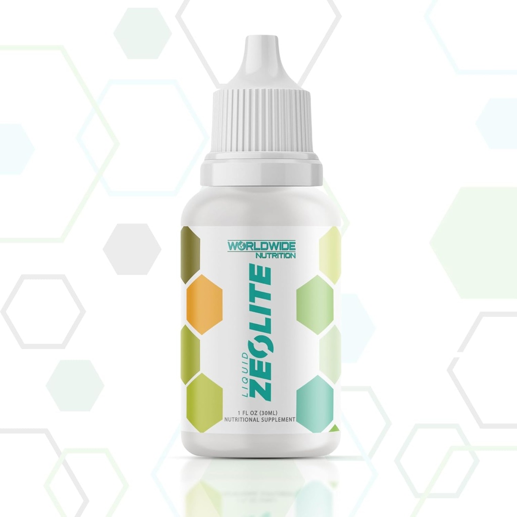 Weltweite Nahrungsflüssigkeit Zeolite Tropfen - Zeolite reinigt Ihr Immunsystem - Natürliche Energie und Gut-Gesundheitsergänzung - Fördert pH Balance - 1 fl oz (60 Servierungen pro Container)