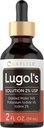 Carlyle Lugols Iodine 2 Prozent 2 fl oz | Kaliumjodid und Jodlösung 2% Flüssige Tropfen