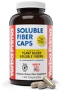 Yerba Prima Soluble Fiber Formula Capsules, 180 Count - Premium-Diätary Fiber Supplement, Natural, Concentrated Soluble Fiber, Gluten Free, Non-GMO, Made in USA