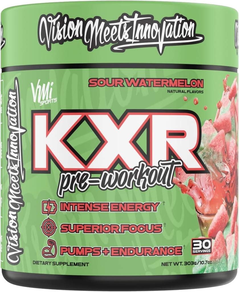 KXR poudre d'énergie avant l'entraînement de KXR Intense boisson avant l'entraînement d'énergie pour les hommes et les femmes.