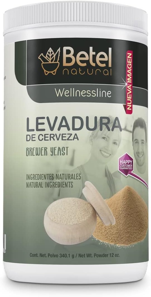 Levadura de Cerveza Polvo | Brauereien Hefepulver von Betel Natürliche | Gesunde Quelle von B Vitamine und mehr | Verdorben - 12 Unze