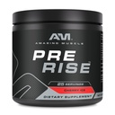 Erstaunliche Muskel Pre Rise | Pre-Workout Powder Supplement mit Koffein & Beta-Alanin für Männer & Frauen | 25 Servierungen (25 Servierungen, Kirsch-Eis)
