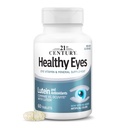 21st Century Gesunde Augen mit Lutein-Tabletten, (60 Count), Augenvitamine & Mineral Supplement mit Antioxidantien für die Sehunterstützung, Augengesundheitsergänzungen für Erwachsene & Senioren, Nicht-GVO & Glutenfrei