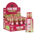 REDCON1 Total War Pre Workout Energy Shots - 300mg Koffein Shots mit B Vitaminen & 0 Zucker - Langzeit-Energie-Schoss für Fokussierung - Kraftstoff Ihr Workout oder Arbeitstag - Wassermelon Invasion (12 Zähler)