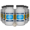 Calciumcarbonat / 3 Pfund / 6 Flaschen / 97,55% reines Lebensmittel-Grad/Fine-Pulver