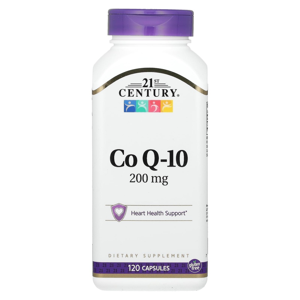 21st Century Co Q10 200 mg Capsules, 120 Compte (27435)