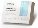 Verisana Liver Test – at-Home Liver Health & Function Check – 7 Biomarker inklusive AST, ALT, GGT, AST/ALT Ratio, HbA1c, HsCRP, TBILI – CLIA-Certified Lab