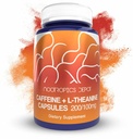 Nootropics Depot Koffein und L-Theanin Kapseln | 60 Count | Enthält 200mg Koffein und 100mg von L-Theanine | Natürliche Ergänzung | Energie Booster | Mental Fokus + Alertness | Kaffee Alternative