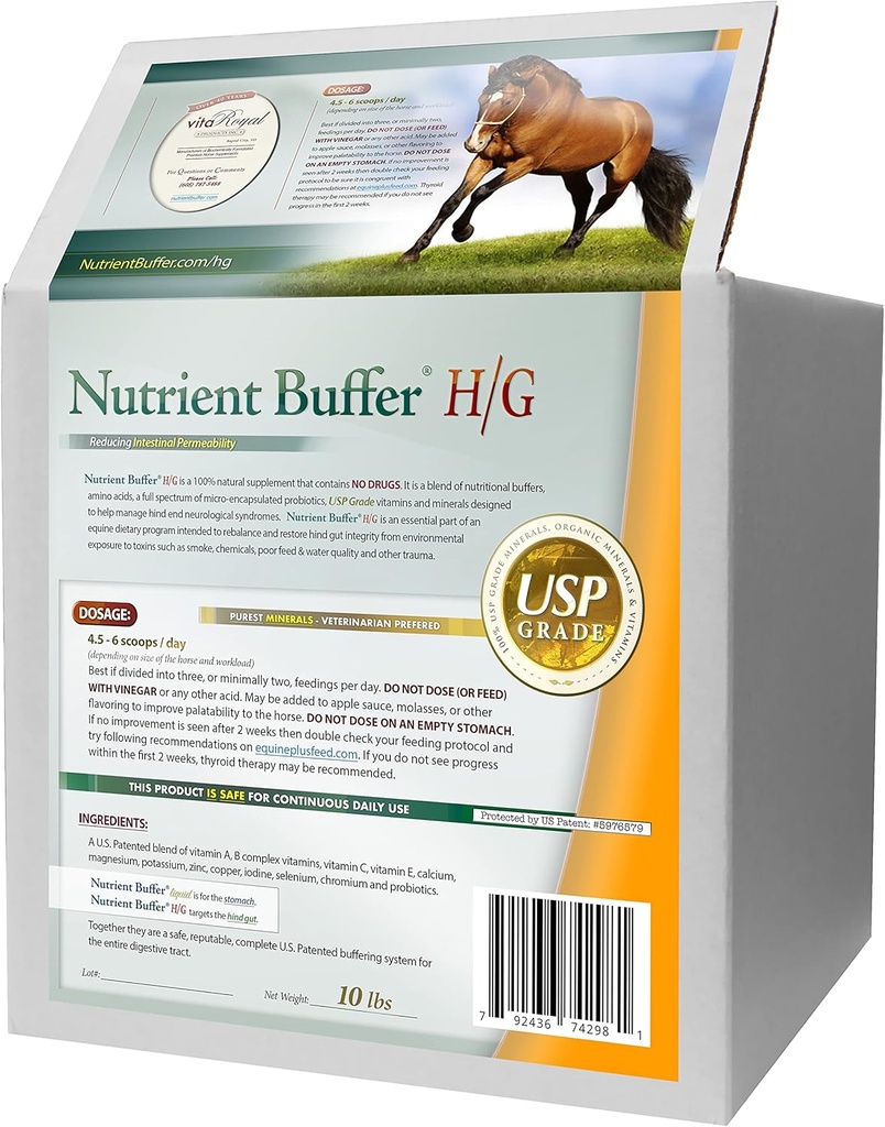 HG - Formule digestive de soutien gastro-intestinale pour chevaux
