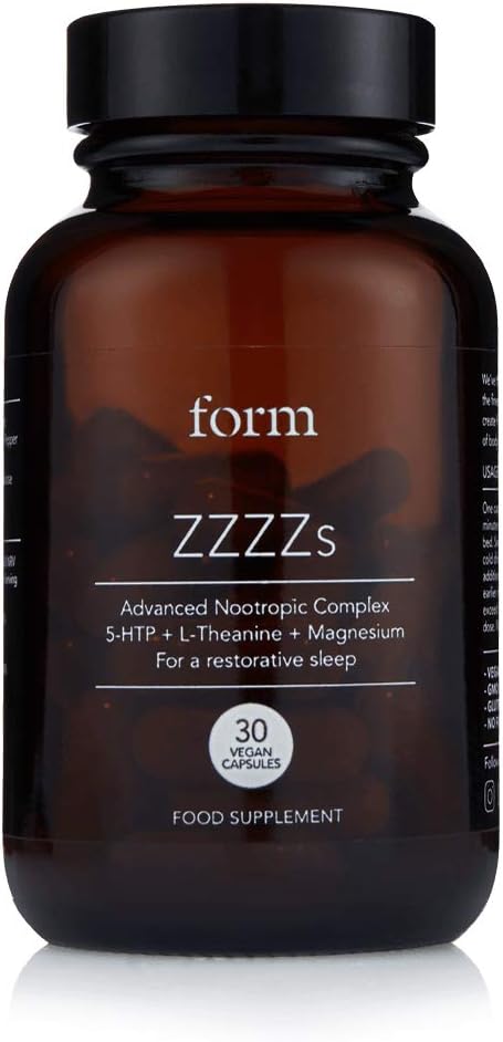 Form ZZZZs - Natural Nootropic for Sleep | 5-HTP | Magnesium | Zink | Calming Amino Acids | für einen natürlichen Regenerativen Schlaf
