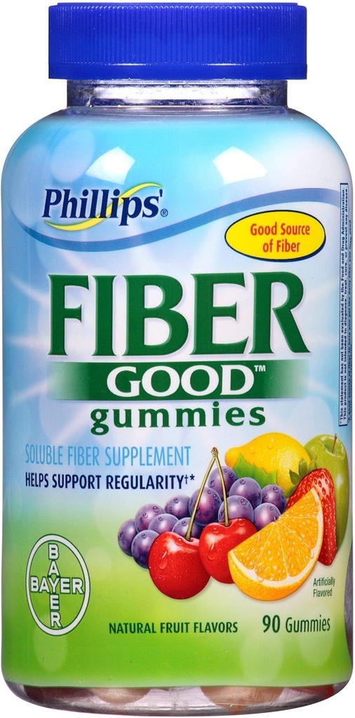 Phillips Fiber Gummis, 90 Count