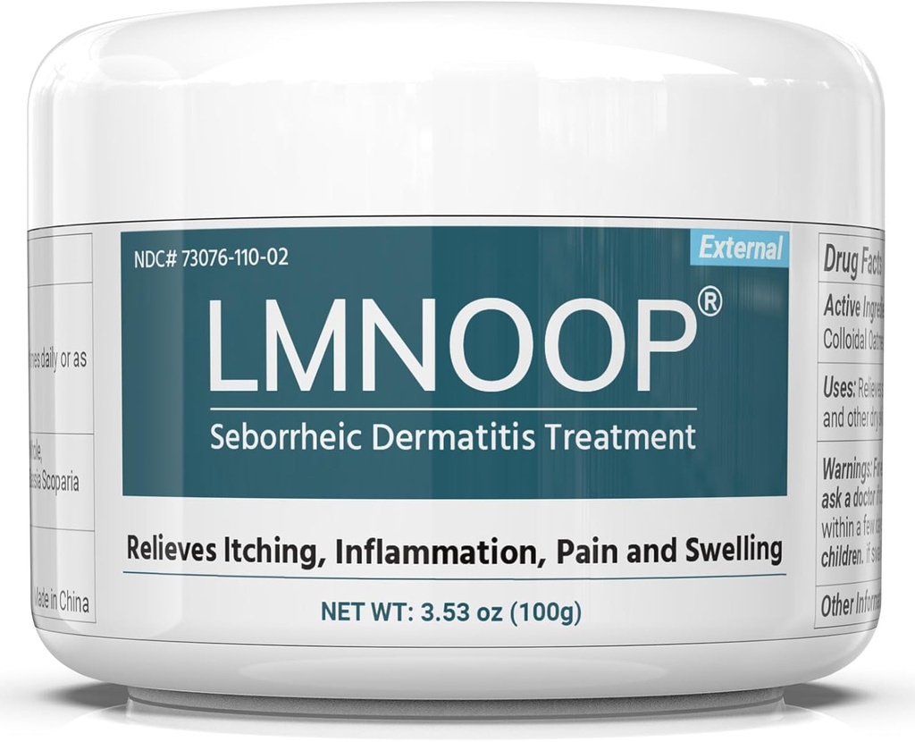 Seborrheic Dermatitis Cream, extra Strength Scalp Treatment für Psoriasis, Folliculitis, Eczema, Dry Scalp, Dandruff, Anti-Itch und beruhigende Haut 3.53 OZ