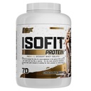 Nutrex Research IsoFit Whey Protein Pulver Instantized 100% Whey Protein Isolate (70 Servierungen, Schokoladenschüttel)