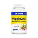 Enzymedica, VeggieGest, Verdauungsenzyme, unterstützt schädliches Gas- und Bloating Relief von hochfaserigen Mahlzeiten, für vegane und vegetarische Ernährung, Enzymmischung für Verdauungsgesundheit, 90 Zähler