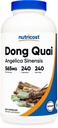 Nutricost Dong Quai 565mg, 240 Kapseln (Angelica Sinensis) - Vegetarische Kapseln, Non-GMO, Glutenfrei