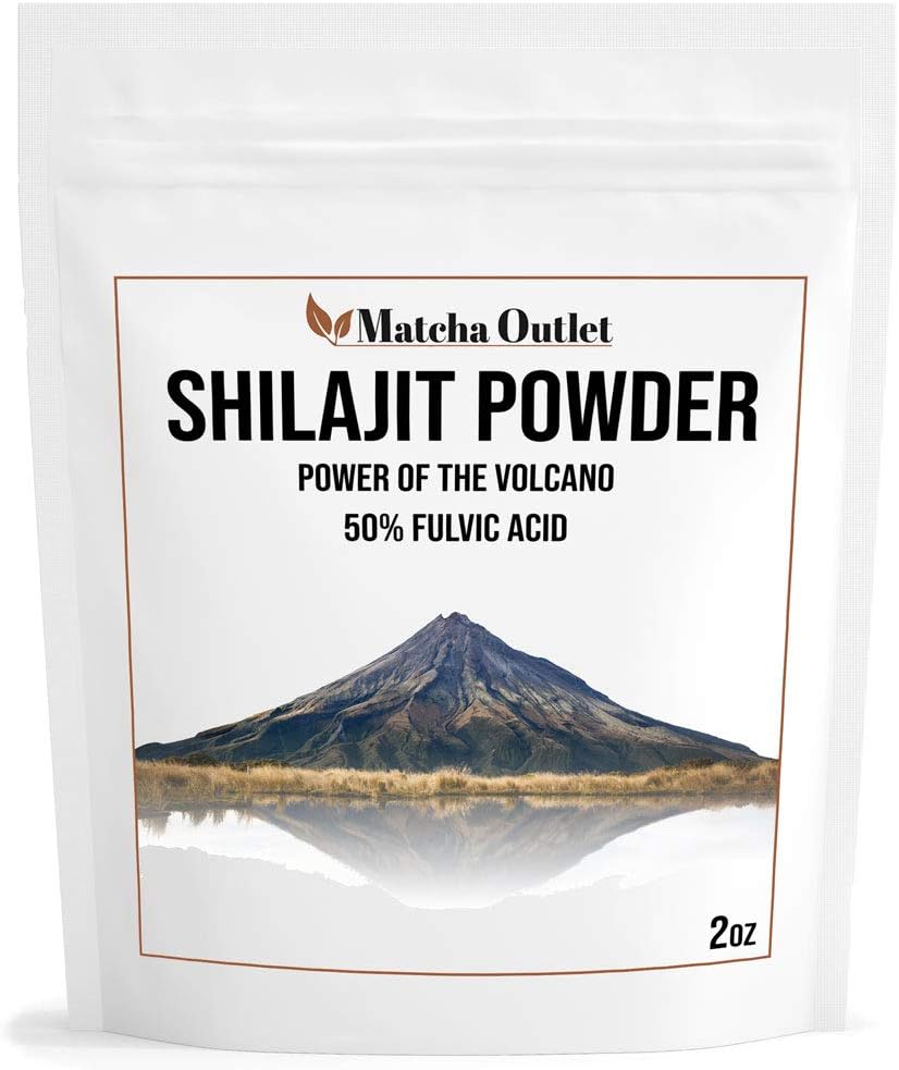 Matcha Outlet Shilajit reine Extrakt Pulver- 2oz