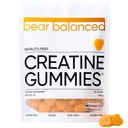 Gommies créatine équilibrées pour les hommes et les femmes - Creapure® Creatine Monohydrate, L-Theanine, L-Tyrosine et B12 pour la croissance musculaire, la force, la concentration, l'énergie et la santé - faible teneur en calories, sans sucre et végétalien