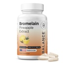 Balancebreens Bromelain 500mg Kapseln – 2400 GDU Ananas-Extrakt-Ergänzung für Gelenkunterstützung, natürliche Quellunterstützung und gesunde Verdauung – 180 Kapseln Made in USA