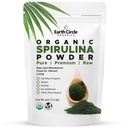 Poudre de spiruline, casher, cru et non irradié - 4 once