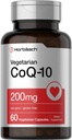 Horbäach CoQ10 200mg. Avec extrait de poivre noir 60 Capsules.