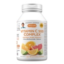 ANDREW LESSMAN Vitamin C 500 Complex 180 Kapseln - Nicht-Acidic Vitamin C Plus Citrus Bioflavonoids für Immunsystem und Anti-Oxidant-Unterstützung, keine Stomach Upset, Small Easy to Swallow Capsules