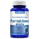 Supplément Pterostilbène Extra Strength : 150mg Capsules Pterostilbène Vegan Friendly Supplément Antioxydant pour l'Immune cardiaque vieillissante et le soutien du cerveau.