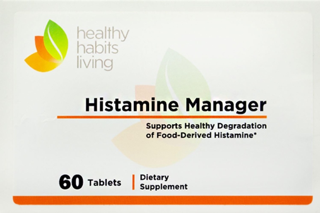 Histamin Manager – Neue und verbesserte Formel 20.000 HDU von Diaminoxidase DAO pro Tablette – Verdauungsenzym zur Unterstützung von Block und Verwalten von Lebensmittel-Derived Histamin-Intoleranz – 60 Tabletten (1 Box)