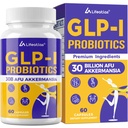 Lifeatlas GLP ONE Supplement Probiotic | GLP ONE mit 30 Billion AFU Akkermansia Probiotic, GLP ONE Probiotics for Women and Men, Daily GLP ONE Supplement, 1 Pack