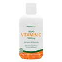 NaturesPlus Flüssiges Vitamin C - 1000 mg, 30 fl oz - mit Zitronenbioflavonoiden - Vegetarisch, Glutenfrei - 30 Servierungen
