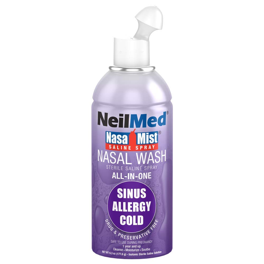 NeilMed NasaMist en un seul spray Saline multi-usage, 6,3 Fl Oz