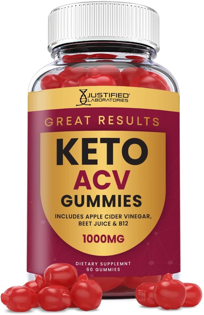Große Ergebnisse Keto ACV Gummies Advanced Formel 1000MG Große Ergebnisse Keto Gummies Apfel Apfelessig Formuliert mit Granatapfel Rübensaft Pulver B12 Vegan Non GMO 60 Gummys