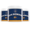 Peak BioBoost Supplément de fibre prébiotique pour le nettoyage des colonies - Suppléments nutritionnels digestifs sans saveur - Facile à dissoudre - Pas de gluten, de soja ou de laiterie - Approvisionnement de 3 mois - 90 portions