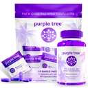 lila Baum Post-Celebration Wellness Flasche + Packet Kit Combo, Liver Support, Schnelle Hydration, Body Replenisher | Dihydromyricetin DHM, Milchdistel, Elektrolyte, Vitamin B, Willow Bark, Quercetin