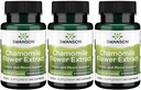 Extrait de fleur de camomille de Swanson 500 Milligrammes Standardisé à 1,2 % Apigenin 6 mg par gélule 60 Capsules 3 Pack