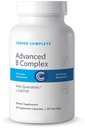Complexe B avancé. 60 Capsules végétariennes. Boîte de 1. 60 portions