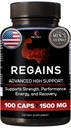 Suppléments HGH pour les hommes et les femmes - Regains Natural Anabolic Muscle Growth Building & Human Growth Hormone pour les hommes, Muscle Builder pour les hommes, Supplément de récupération musculaire, 100 pilules protéiques