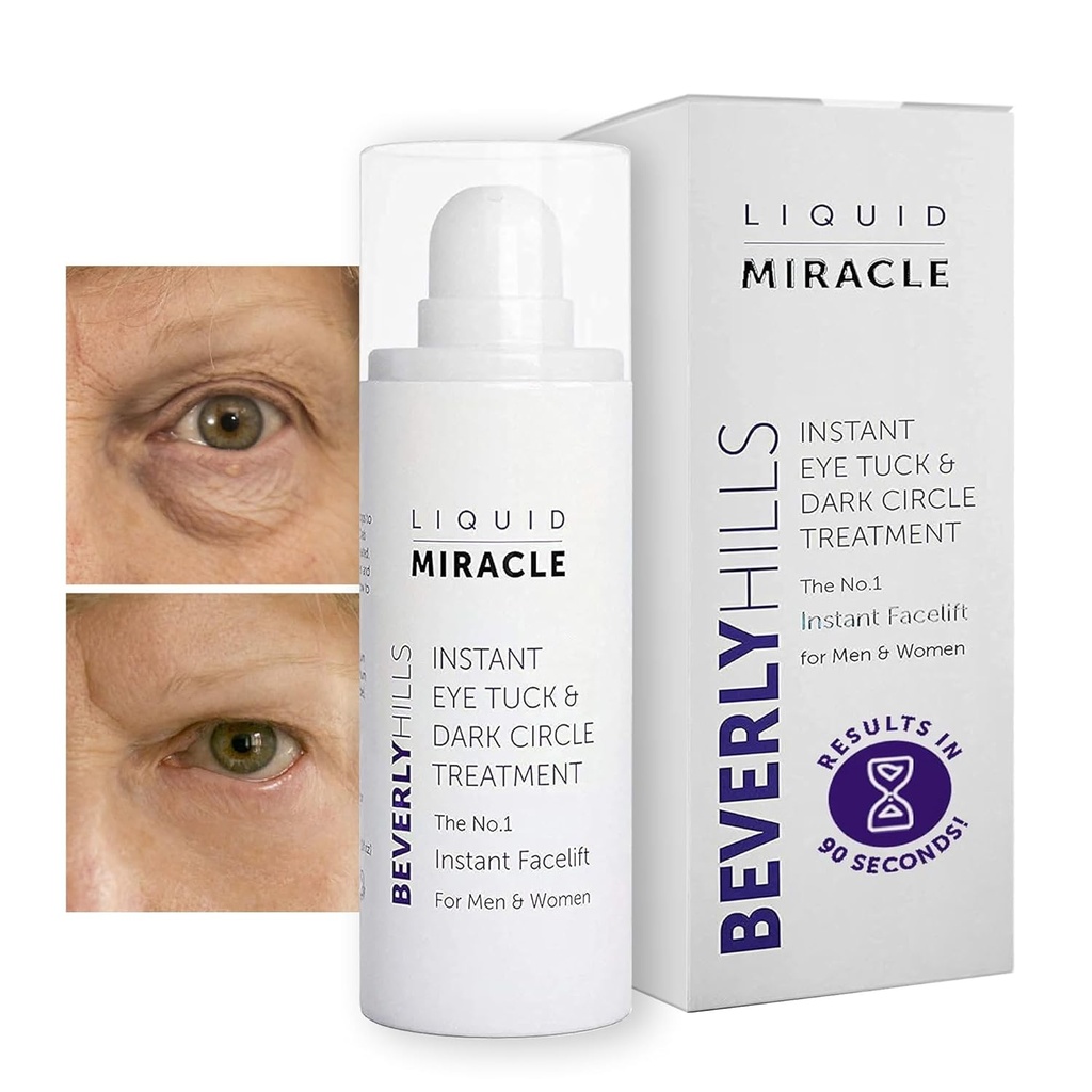 Beverly Hills Instant Facelift Anti Aging Eye Serum Behandlung für dunkle Kreise, Puffy Eyes, Falten, Under Eye Bags, Fine Lines, und Crows Feet | 30mL (120 Tage Versorgung)
