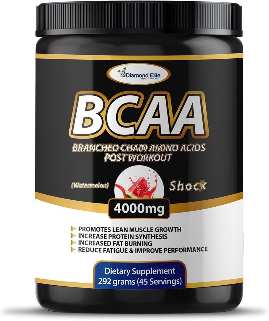 Original BCAA Powder 2:1:1 - verzweigte Aminosäuren für Muskelaufbau und -gewinnung, Fat Burning Support - Fruit Punch & Watermelon (45 Servierungen)